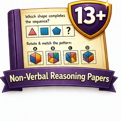 13+ Non-Verbal Reasoning Papers