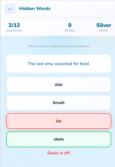 Hidden Words